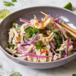 Shredded Chicken with Onions