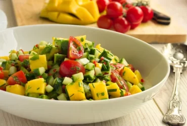 Cucumber Tomato Avocado Salad